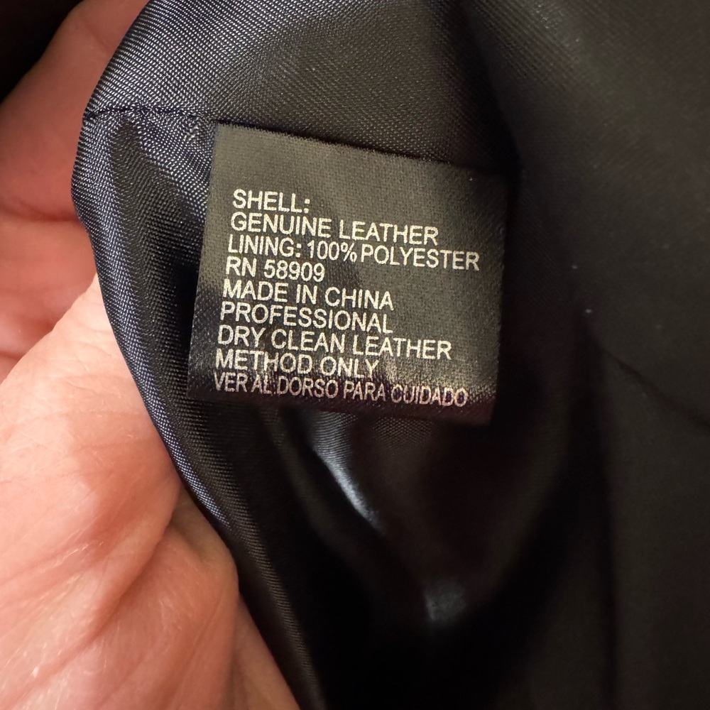 ✨ Brand New Ladies ANTONIO MELANI Black Leather Dress size 10 ✨ - Picture 11 of 16